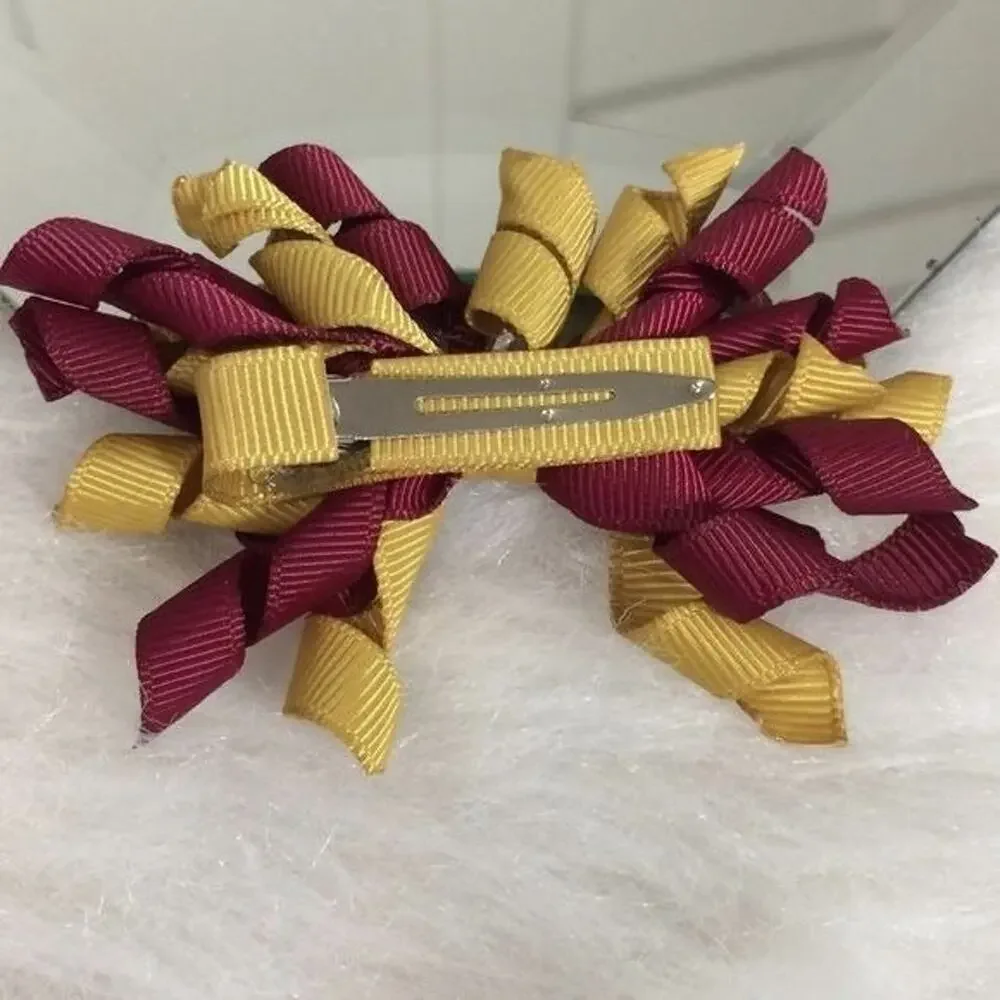 NEW FSU Hairbow Girl Hair Bow 3″ Football